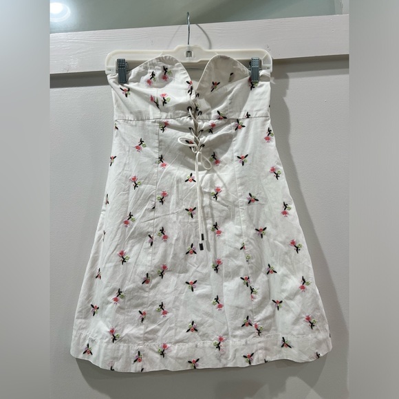 Love the Label Embroidered Strapless Dress - Picture 1 of 11